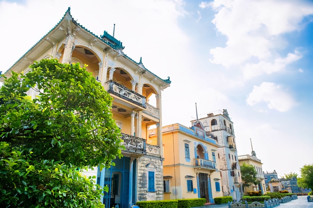 江门开平立园游览图,江门立园