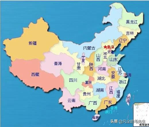 全国34个省市名称大全,全国34个省市地名原名