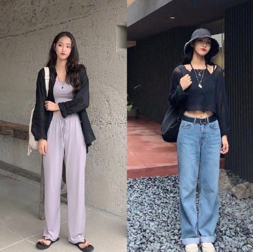 做一个酷酷的女生，少不了这18套又酷又帅的穿搭示范，随性慵懒风