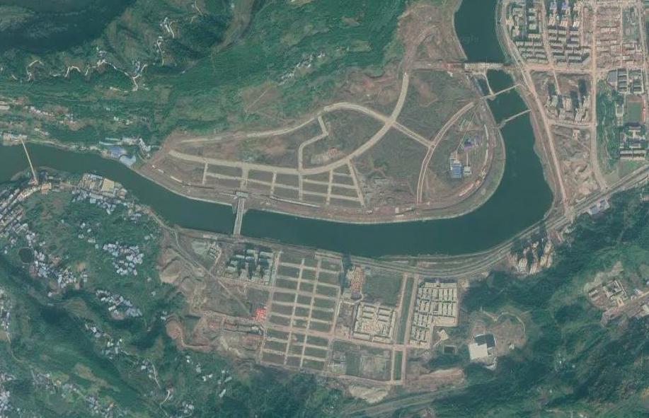 重庆开州区汉丰湖导航,开州卫星地图