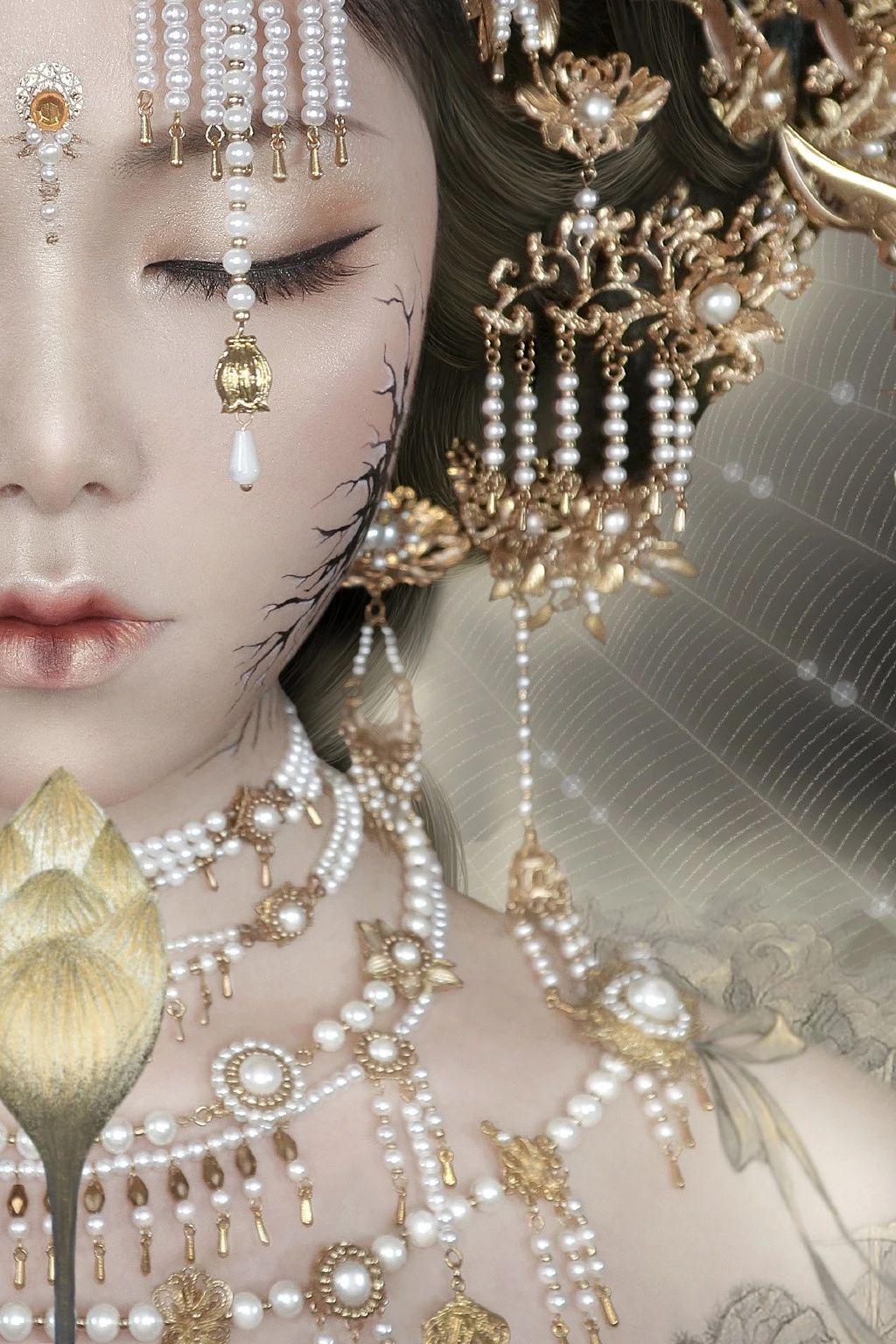 晴晴放弃了美妆,国宝晴晴小时候