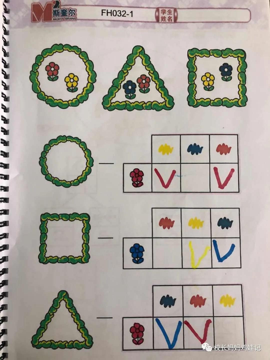 斯奎尔全脑数学讲解3到4岁,四岁学完所有课程