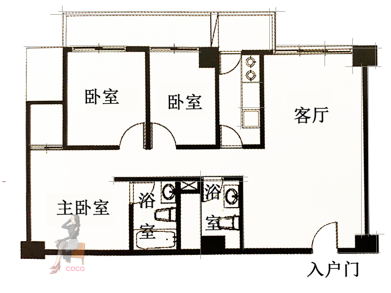 室内户型优化破解思路,户型缺角怎样破解