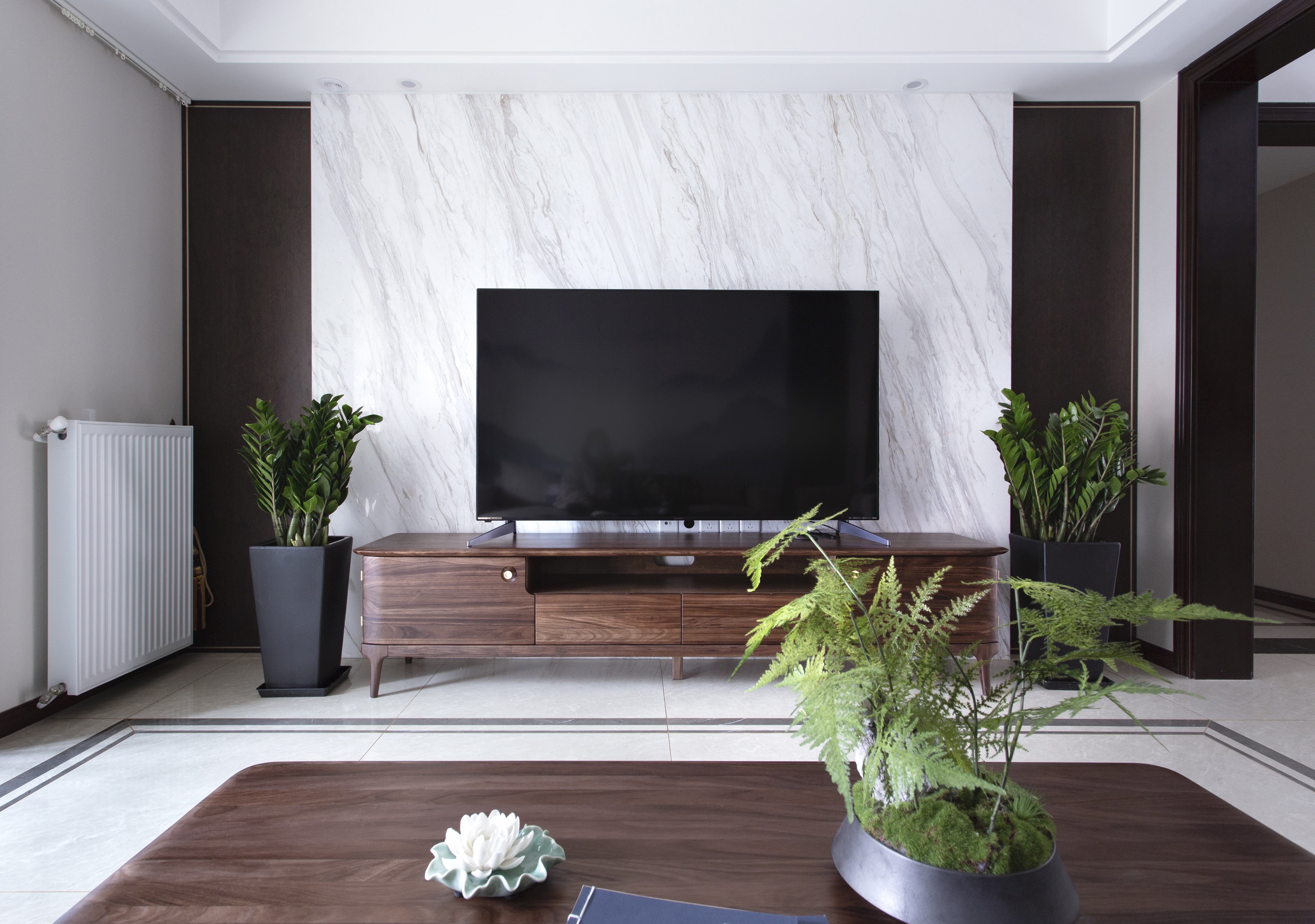 绿都万和城阳湖郡装修设计,金孔雀设计