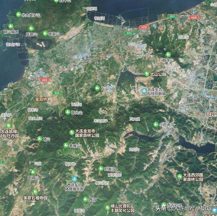 大连甘西板块魅力之城,甘西买房买哪里