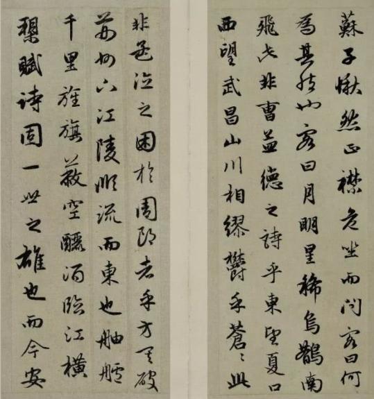 赵孟頫最巅峰的作品,通篇无一处败笔,被誉“中华十大名帖”之一