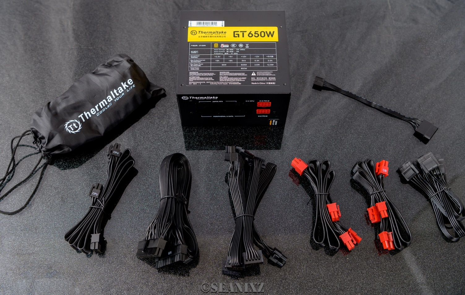 全能千元级机电套装：TT挑战者H6+GT650金牌全模组电源