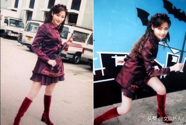十位女明星今昔对比万绮雯,长腿女星万绮雯