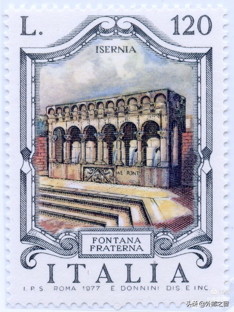 1987年意大利艺术文化遗产邮票,意大利稀少邮票