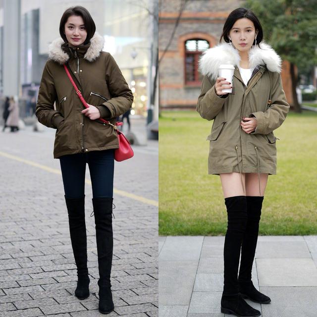 为什么你穿“过膝长靴”又土又老气？关键在这4个思路，学会准美