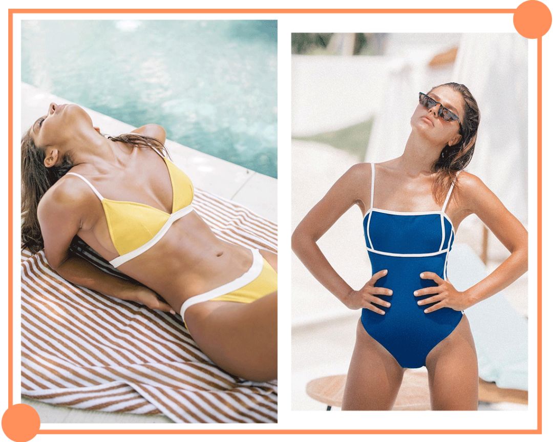 最好看的泳衣种草,120斤泳衣推荐显瘦遮肉小众