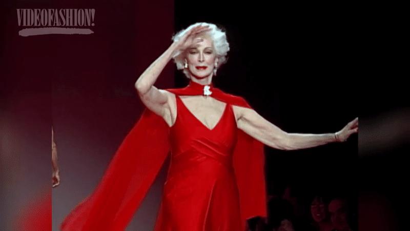 90岁超模三次婚姻,92岁超模走t台