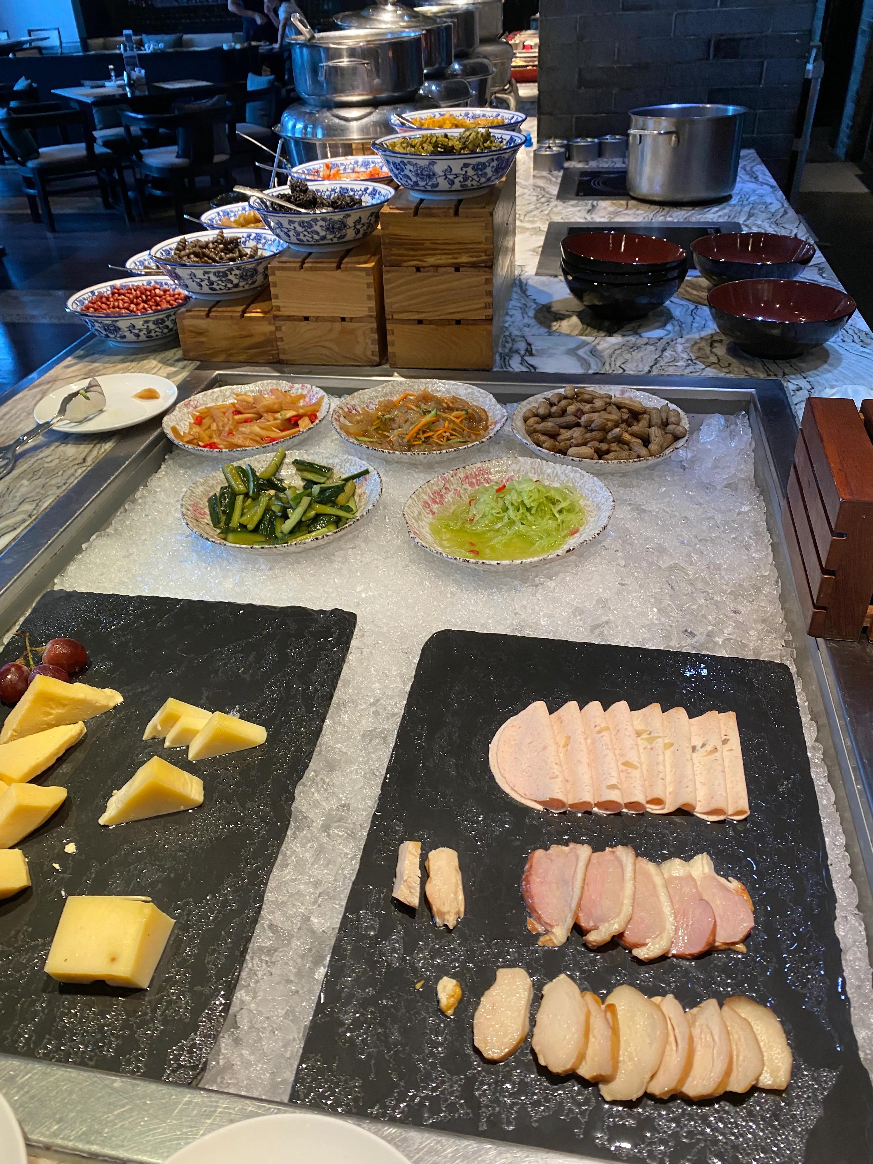 合肥市融创万达文华酒店的自助早餐非常不错，值得细品