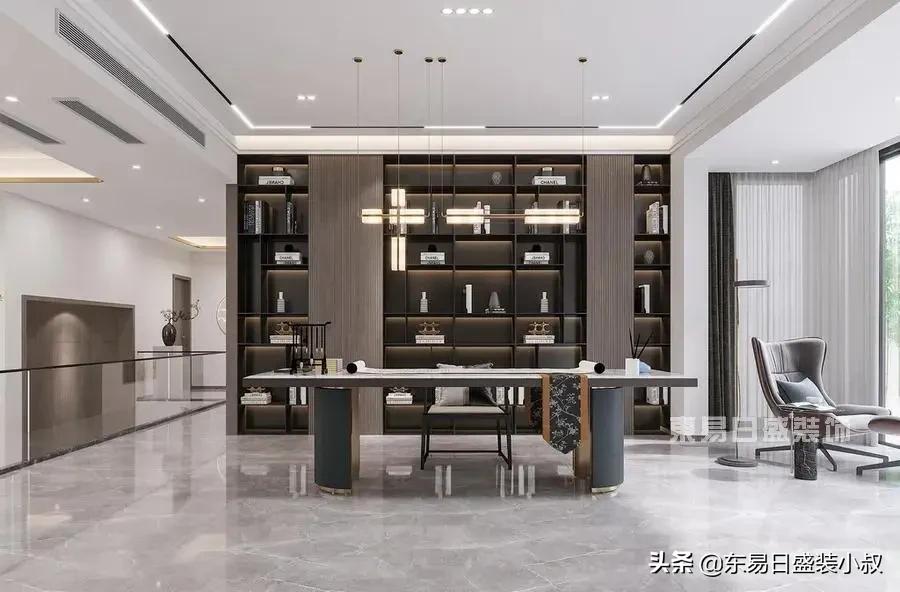 家里一定要有一个书房,家里有个好看的办公室