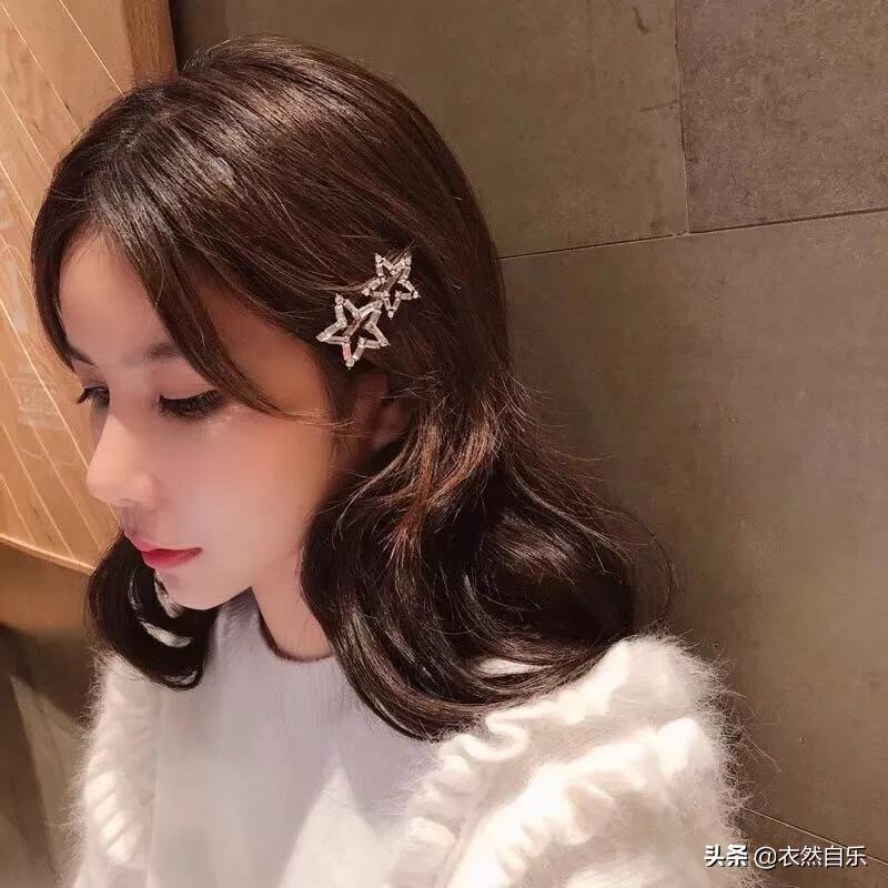 今年最流行的发夹装饰品,宝石发夹发饰