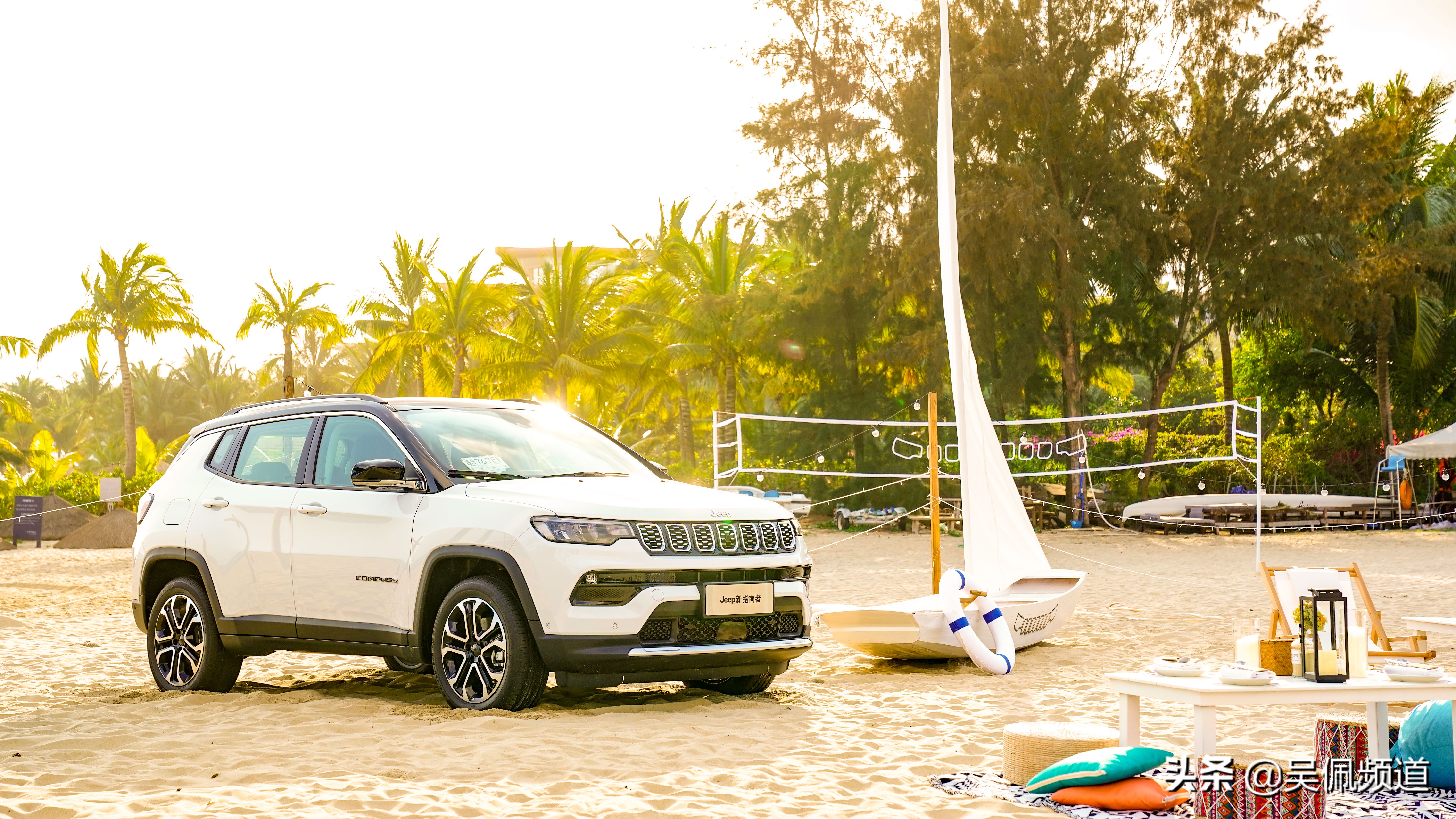 jeep指南者2020款四驱越野视频,2021款jeep指南者空间测评