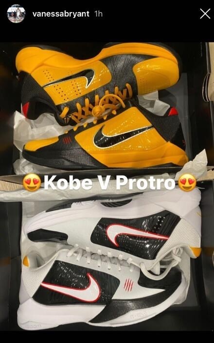 球鞋也能炫富？瓦妮莎晒出还未上市的李小龙配色科比战靴，阔太刘嘉玲就展示了2000美元的联名球鞋