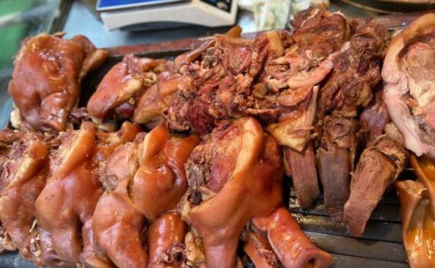 郑州卤肉批发夜市一条街,郑州卤肉摊