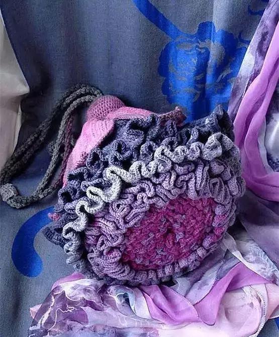 31款超美的爱尔兰钩花包,绝对让你爱不释手,独特的美!附教程