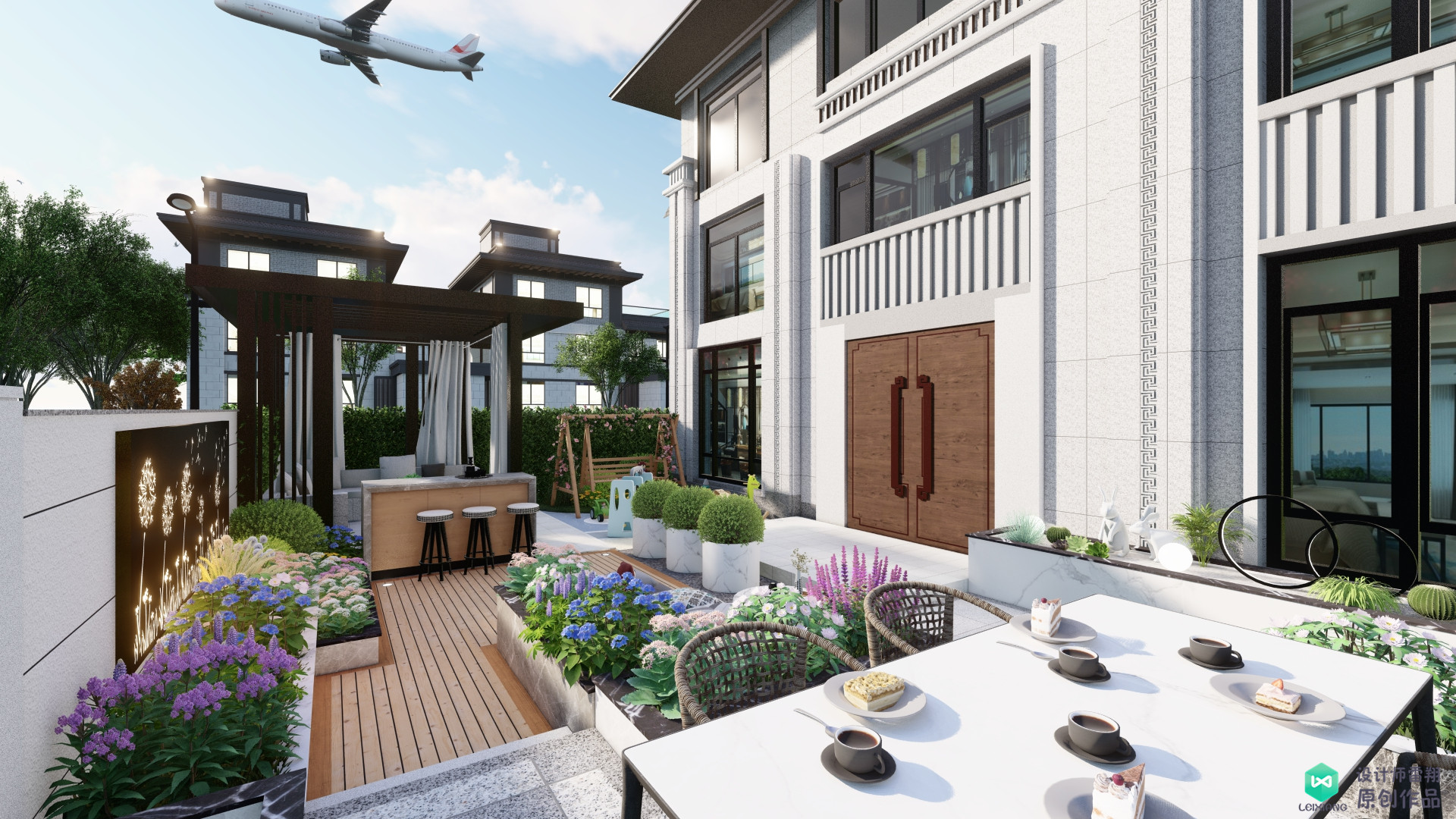 长方形小院子怎么布置,7平方小院子怎么布置小花园