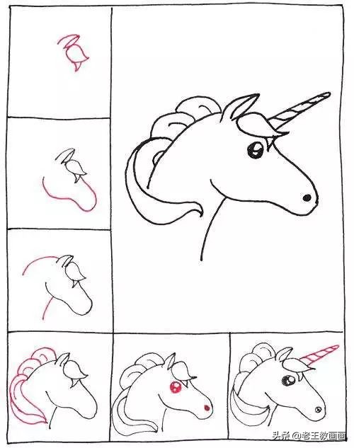 最简单的简笔画教程,超简单儿童简笔画入门初学