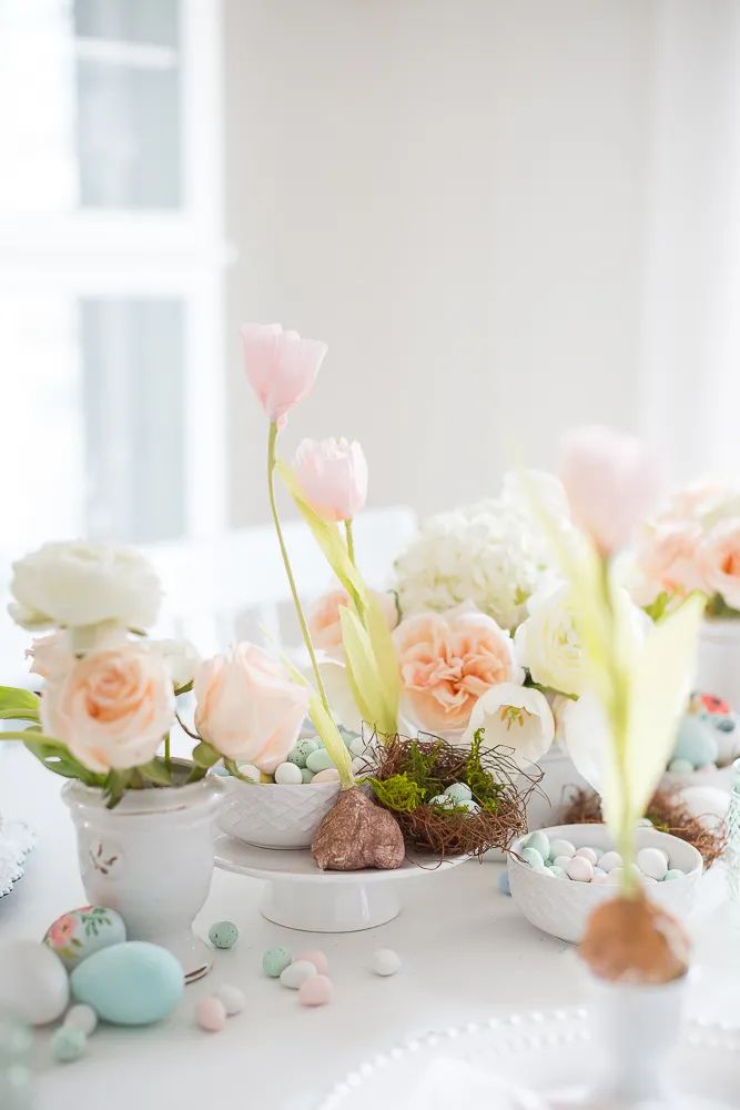 用手工纸做出来的花型装饰,软皱纹纸手工花