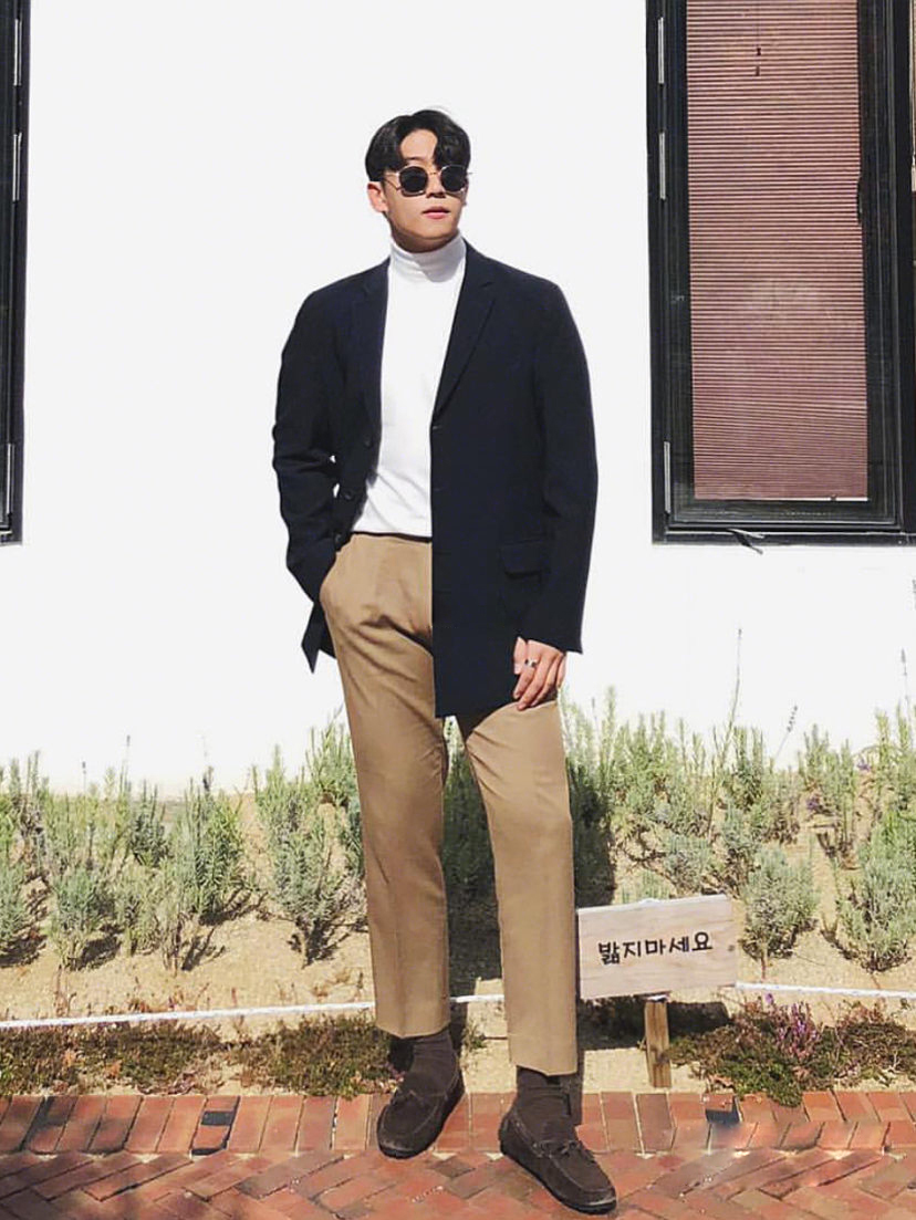 180高个子男生高级感穿搭韩风,韩风穿搭指南男