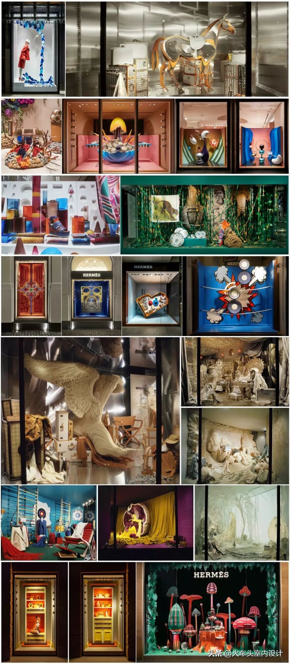 爱马仕2023橱窗设计最新款,爱马仕2022橱窗设计效果图