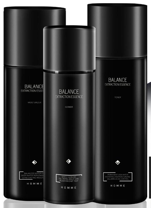 男士护肤套装控油祛痘六件套,男士护肤品套装抗皱补水