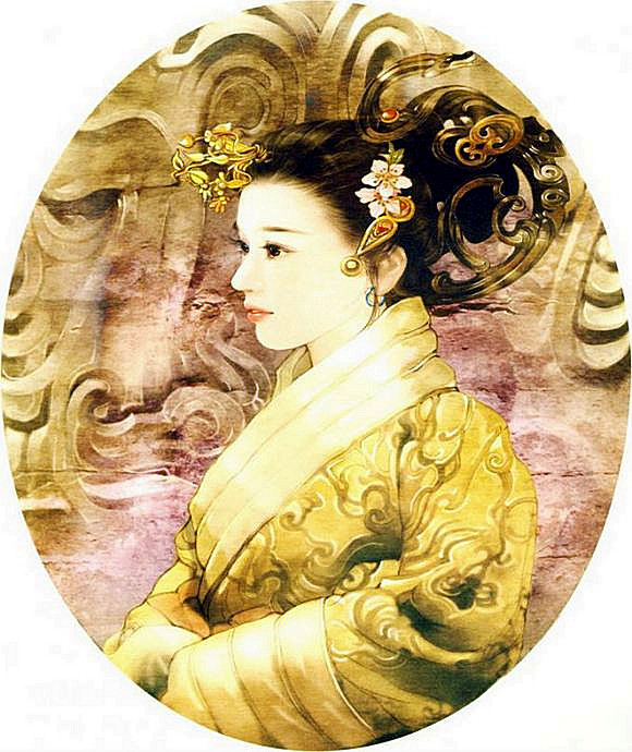 「汉装潋滟」德珍彩绘古典美人