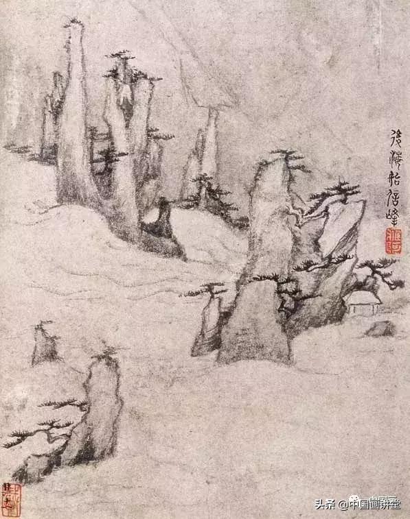 枯笔之境书法作品欣赏,书法枯笔