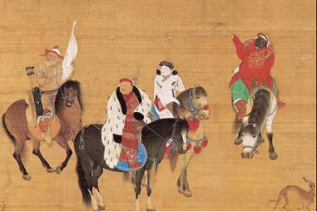 元朝人有多会玩?马球、放柳、围棋样样在行,关键还能全民马拉松