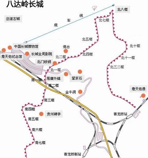 八达岭长城旅游攻略详细路线,八达岭长城旅游路线推荐