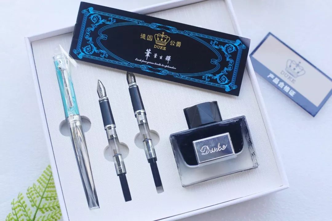 德国公爵钢笔套装,德国公爵3.0美工笔