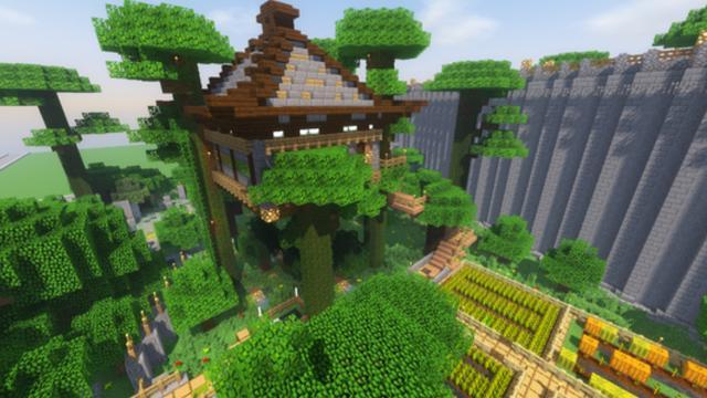 我的世界大型庇护所教程,我的世界五种简易庇护所