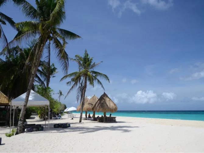 绝美长滩图片,长滩岛绝美日落