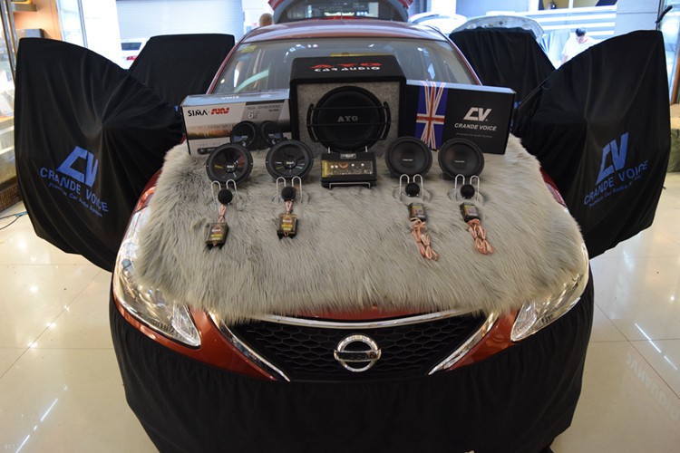 音乐相伴，一路有“乐”：日产骐达汽车音响改装，昆明发烧友