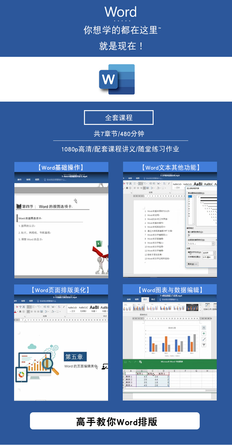 office教程word,office办公软件入门教程视频教程