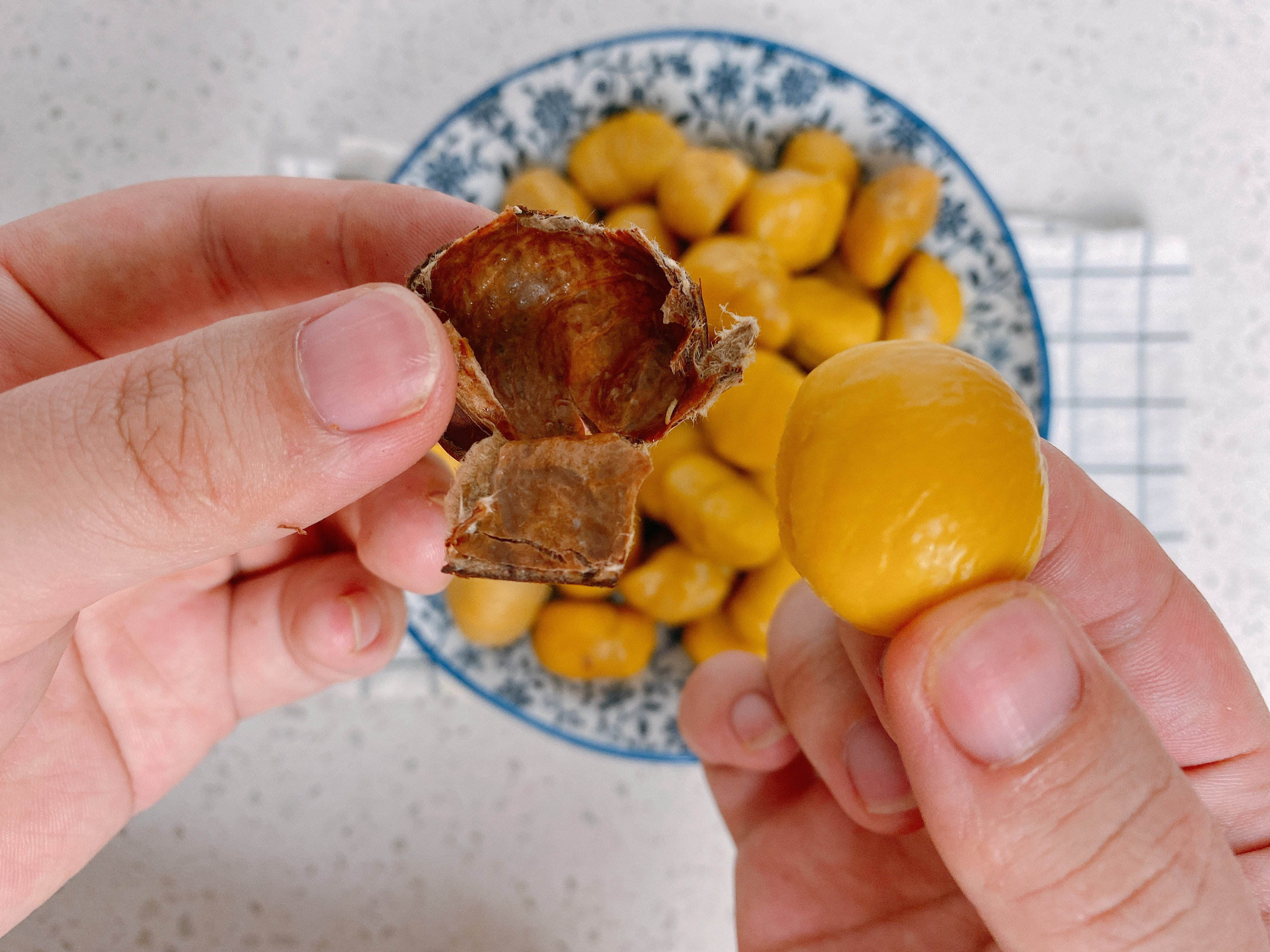 板栗怎么快速剥壳,板栗去壳的快速方法