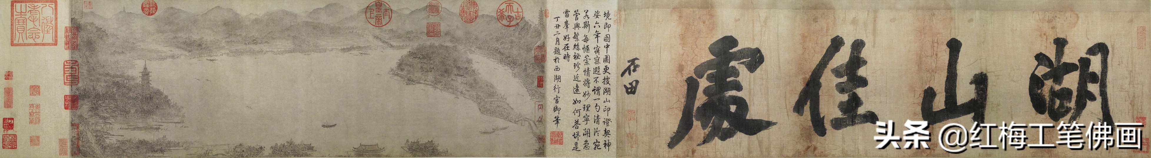 中国山水画表达的情感,中国山水画意境美就是诗情画意