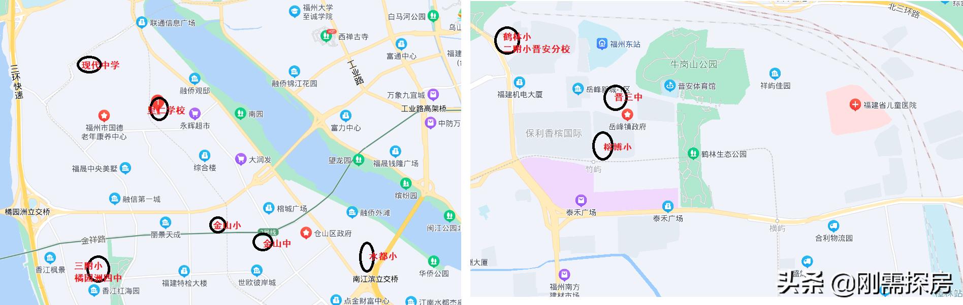 板块对比,福州金山板块怎么选