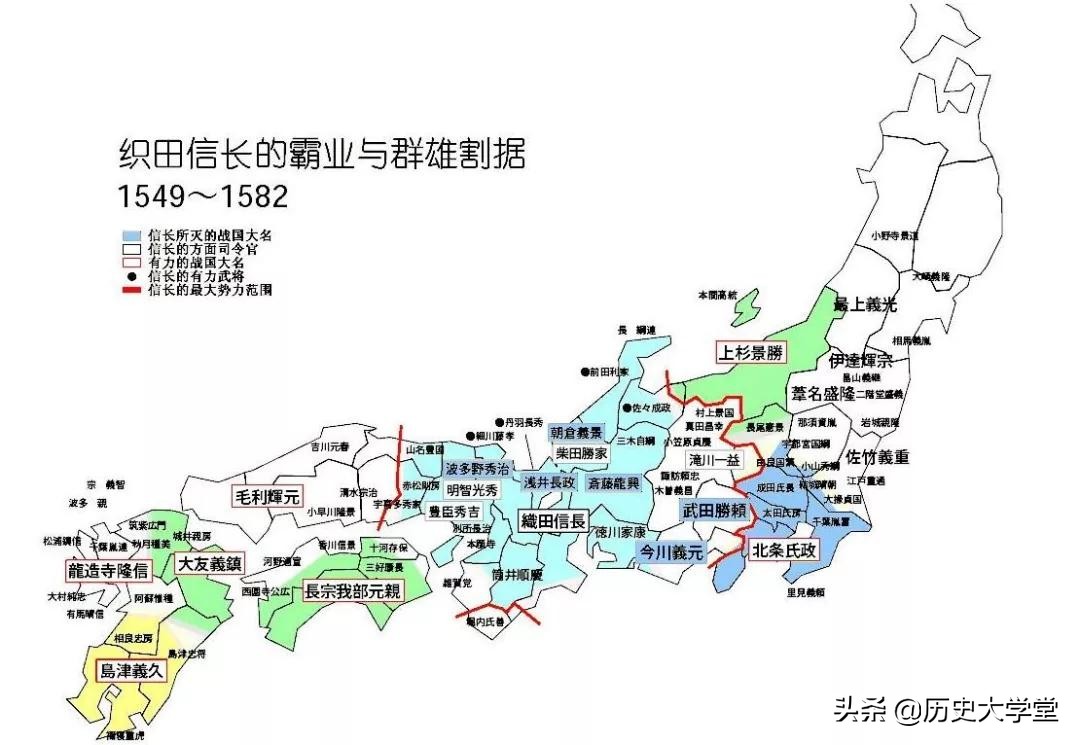 日本战国时期盘点,为什么日本战国总跟三国比