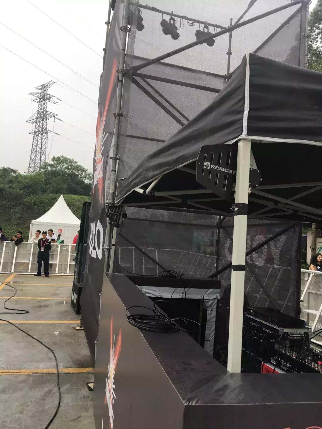 力卡专业无线演出系统全程护航2019江小白YOLO青年文化节