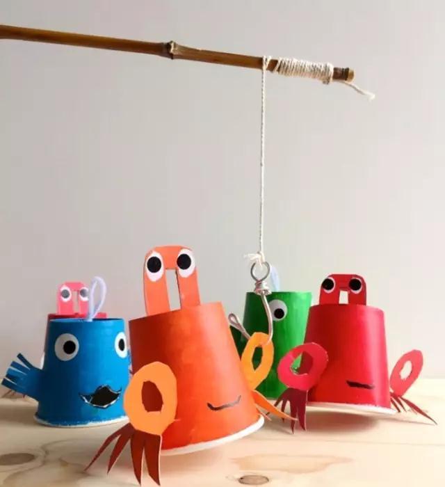 纸杯手工制作简单一次性纸杯,纸杯可以做什么手工小型纸杯