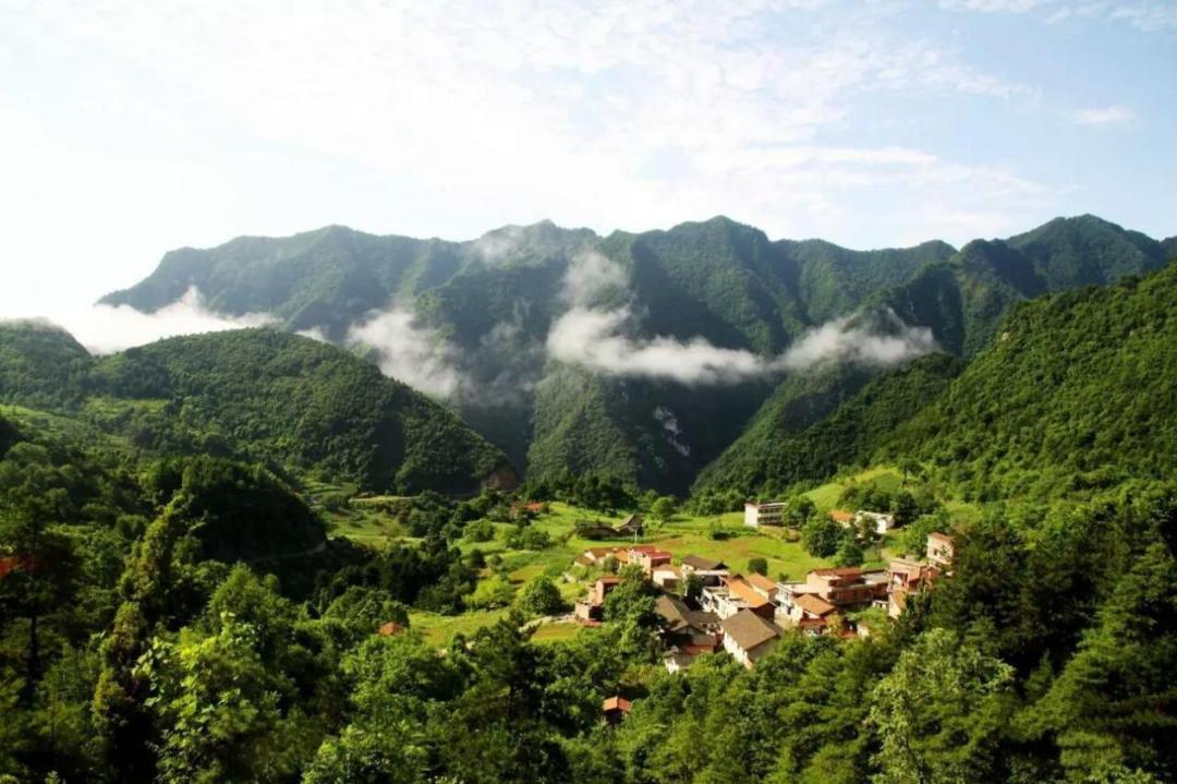 放假了，就去旬阳羊山吸氧、养心，洋洋自得拍“抖音”吧！