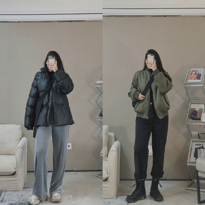 大腿肥小腿瘦时候穿什么裤子,怎样穿裤子显瘦又遮肚子