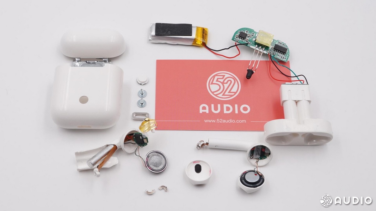 苹果耳机airpods三代拆解,高仿airpods2耳机拆解