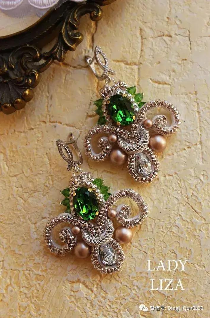 珍珠手工串珠教程,串珠教程简单优雅的s型珍珠耳坠