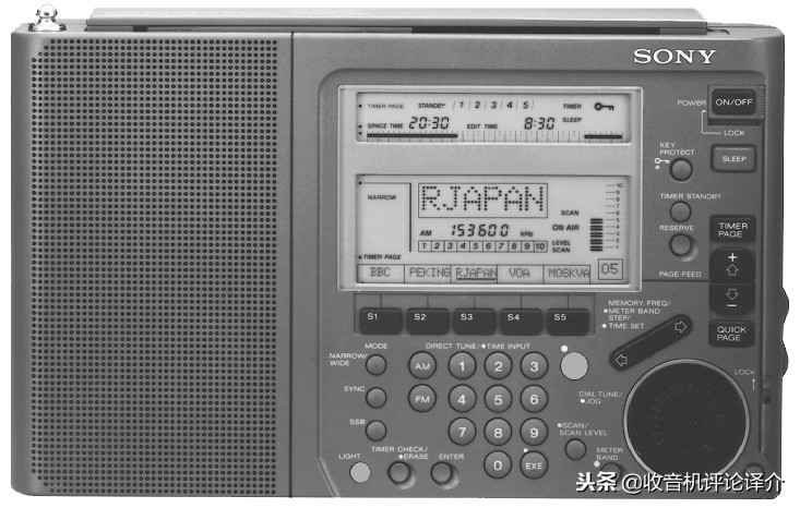 索尼100元收音机,索尼5900收音机