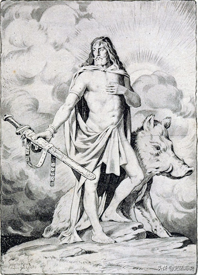 北欧神话诸神黄昏中的幸存者,诸神的黄昏中诸神的结局